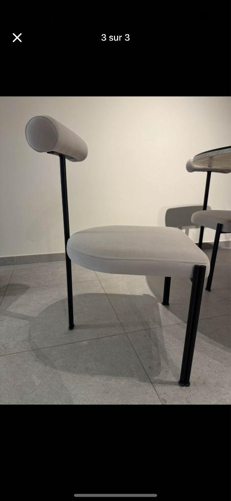 Chaise anti tache beige, Enlèvement, Comme neuf, Beige, Autres types