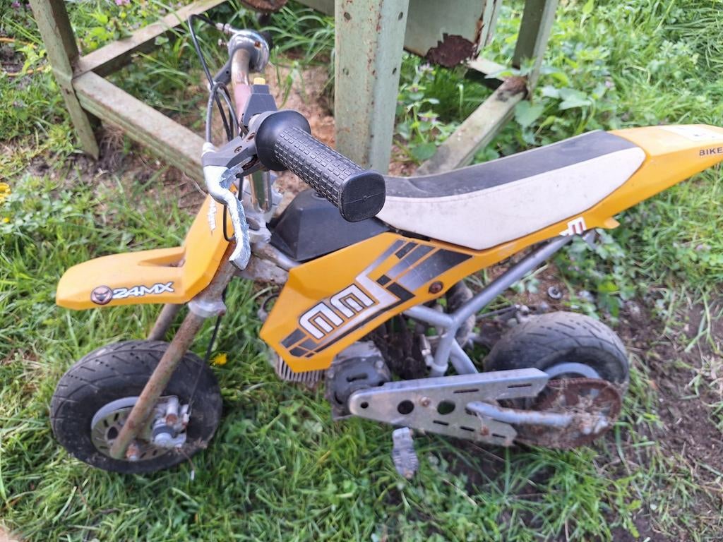 Pitbike 50cc, Ophalen, Pitbike