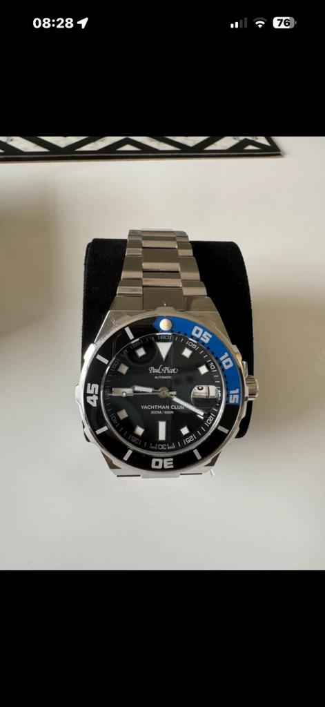 Paul picot yachtman club  automatic 42 mm, Ophalen, Zo goed als nieuw