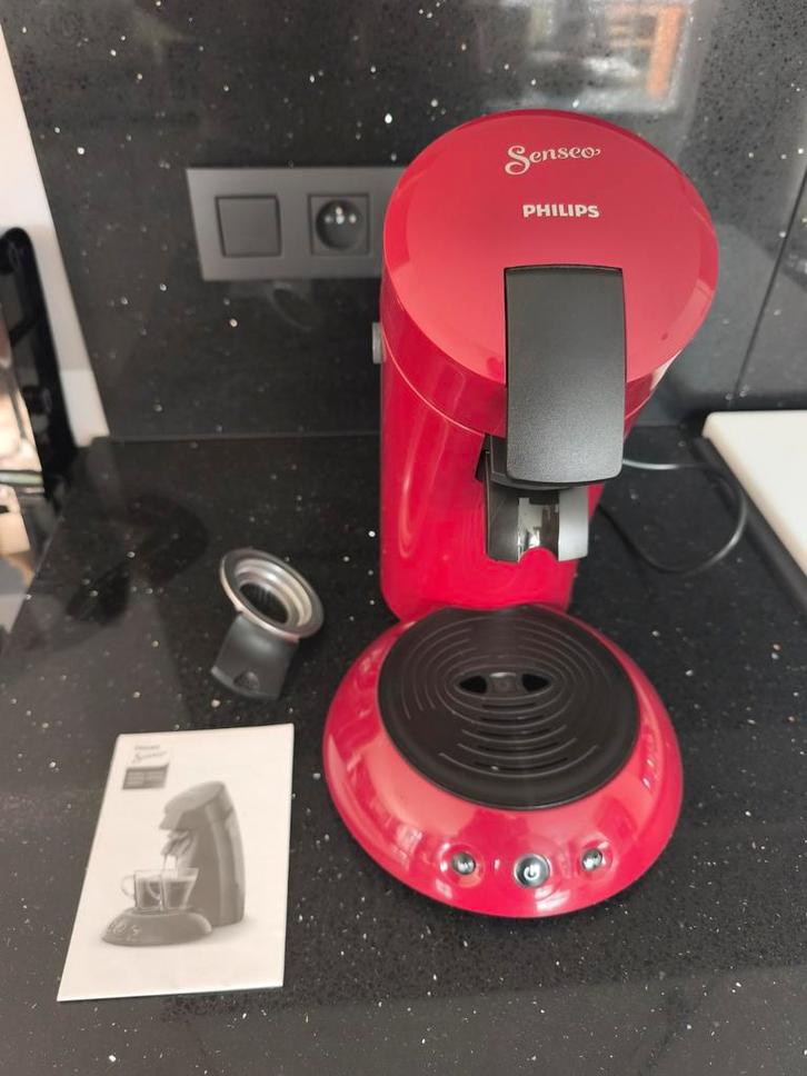 Machine à café Philips Senseo rouge – Parfait état, Electroménager, Cafetières, 1 tasse