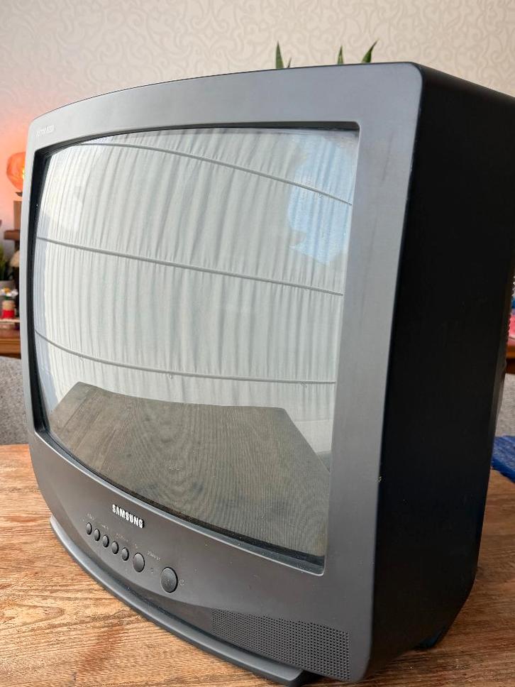 Samsung CRT TV 20" / 51 cm ideaal voor retro gaming, Audio, Tv en Foto, Televisies, Gebruikt, 40 tot 60 cm, Samsung, Ophalen