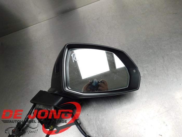 Buitenspiegel rechts van een Audi Q7, Auto-onderdelen, Spiegels, Gebruikt, -, -, -