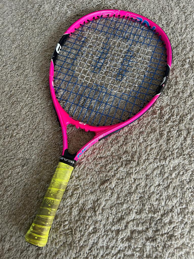 Tennis racket voor kinderen (WILSON Burn 21), Sport en Fitness, Tennis, Ophalen, Gebruikt, L00, Wilson