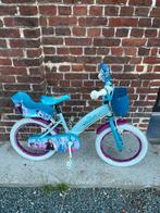Vélo fille Reine de Neiges 16pouces, Fietsen en Brommers, Ophalen, Gebruikt, 16 tot 20 inch, Zijwieltjes