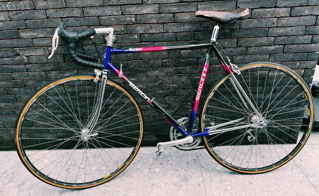 Zeldzame Retro Koersfiets Bercinni (Originele Staat), Fietsen en Brommers, Ophalen, Zo goed als nieuw