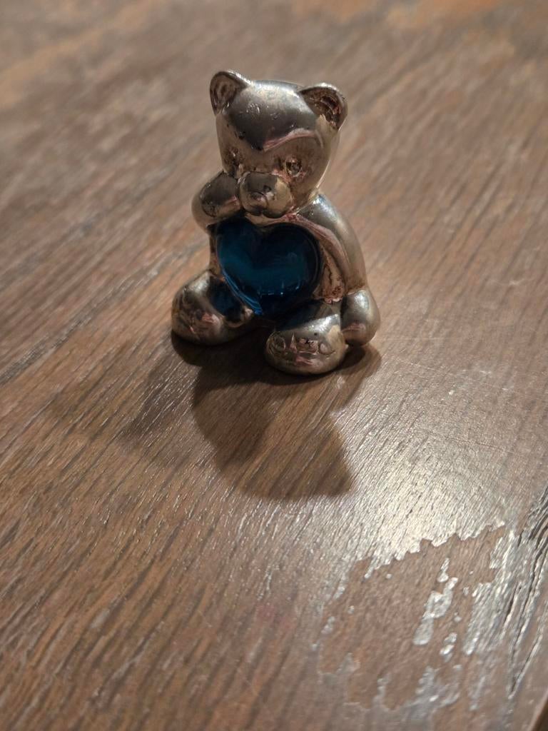 Zilveren christofe beer 41g, Antiek en Kunst, Ophalen