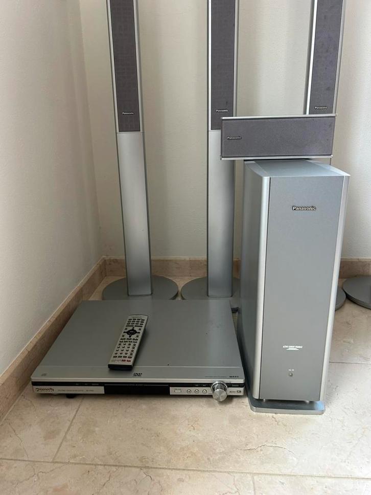 Panasonic SA-HT850 - Kit home cinéma DVD, TV, Hi-fi & Vidéo, Ensembles home-cinéma, Utilisé, Système 5.1, Panasonic, Enlèvement