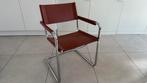 Wassily Chair (Model B3), Ophalen, Bauhaus, Bruin, Leer
