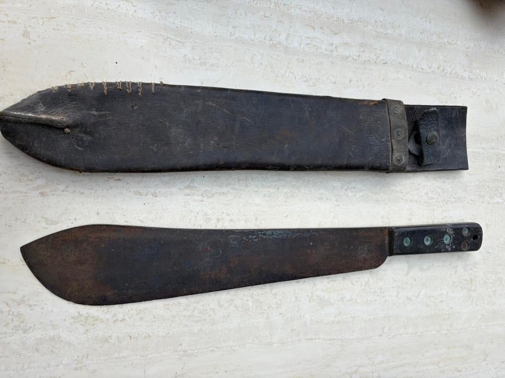 Britse Machete WO2, Ophalen of Verzenden, Landmacht, Zwaard of Sabel