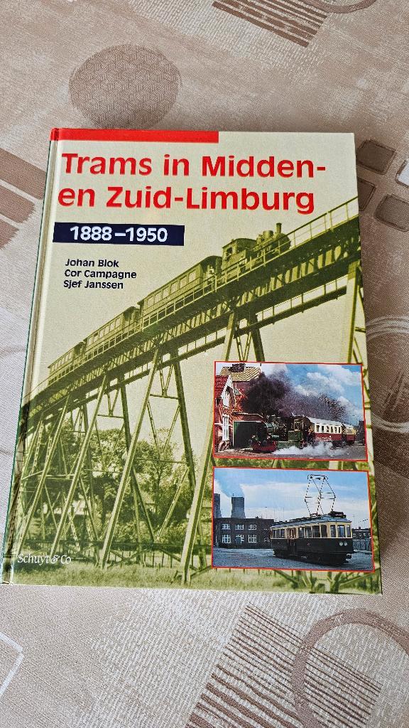 Trams in Midden- en Zuid-Limburg (NL), Livres, Transport, Comme neuf, Tram, Enlèvement ou Envoi