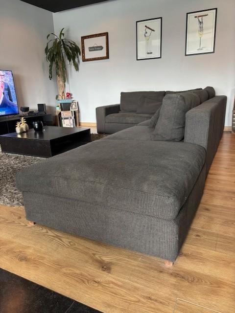 Salon, Maison & Meubles, Canapés | Salons, Utilisé, Banc d'angle, Autres dimensions, 200 à 250 cm, 100 à 125 cm, Tissus, Enlèvement