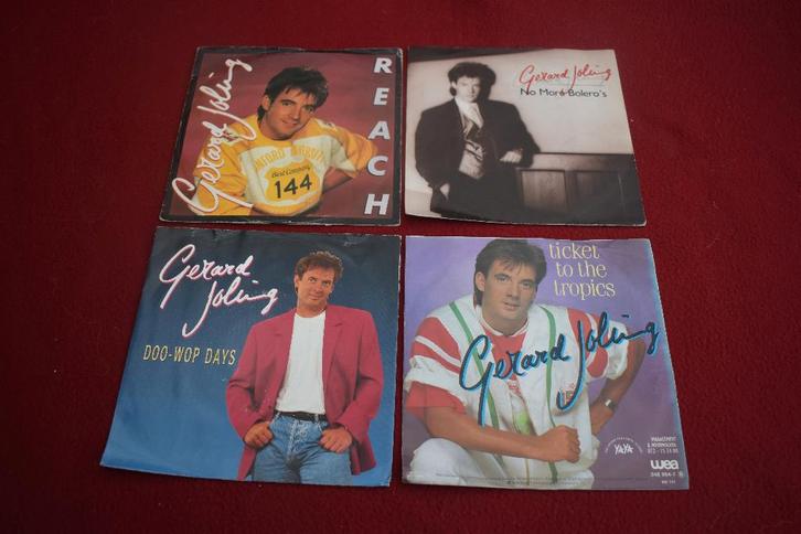 45t's van Gérald JOLING uit de jaren'70/80, Cd's en Dvd's, Vinyl Singles, Zo goed als nieuw, Single, Pop, 7 inch, Ophalen of Verzenden