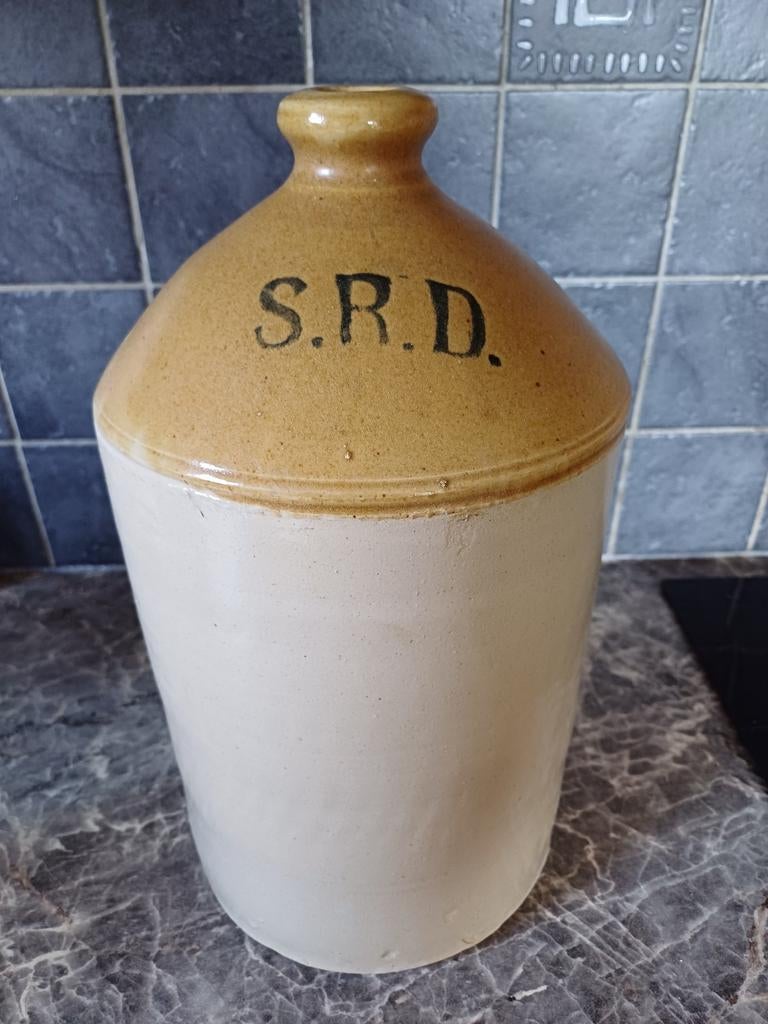 Jarre militaire britannique SRD –1 gallon– 1ere Guerre mond., Collections