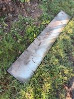 Poteaux en aluminium et dalles de béton, clôtures de jardin, Enlèvement, Comme neuf, 250 cm ou plus, Poteaux