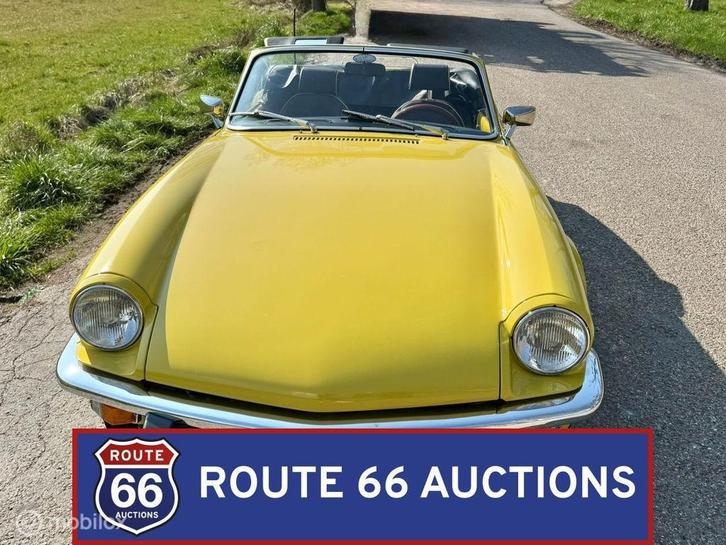 Triumph Spitfire Mk4 | 1975 | Route 66 Auctions, Autos, Oldtimers & Ancêtres, Entreprise, Achat, Triumph, Essence, Autre carrosserie