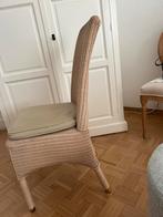 4x rotan stoelen ‘Sofia’ van ‘Loom’ met beige kussen, Huis en Inrichting, Stoelen, Ophalen, Gebruikt, Overige kleuren, Vier