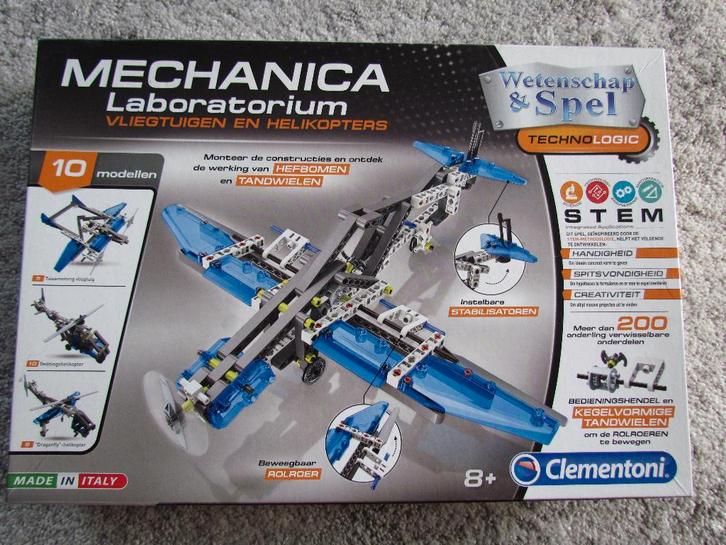 Mechanica Laboratorium van Clementoni, Kinderen en Baby's, Speelgoed | Educatief en Creatief, Zo goed als nieuw, Bouwen, Ophalen of Verzenden