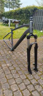 Mtb frame + vork, Fietsen en Brommers, Fietsonderdelen, Ophalen, Frame