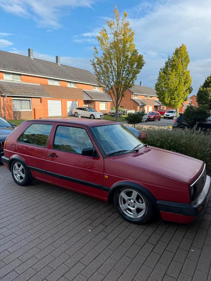 VW Golf 2 met airride, Autos, Audi, Particulier, Essence, Enlèvement