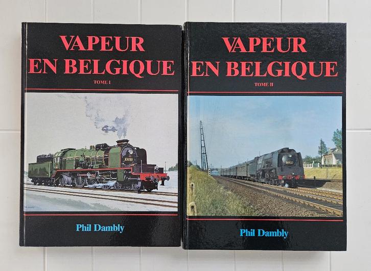Steam in België: Deel 1; 2 - Phil Dambly, Boeken, Vervoer en Transport, Gelezen, Trein, Ophalen of Verzenden