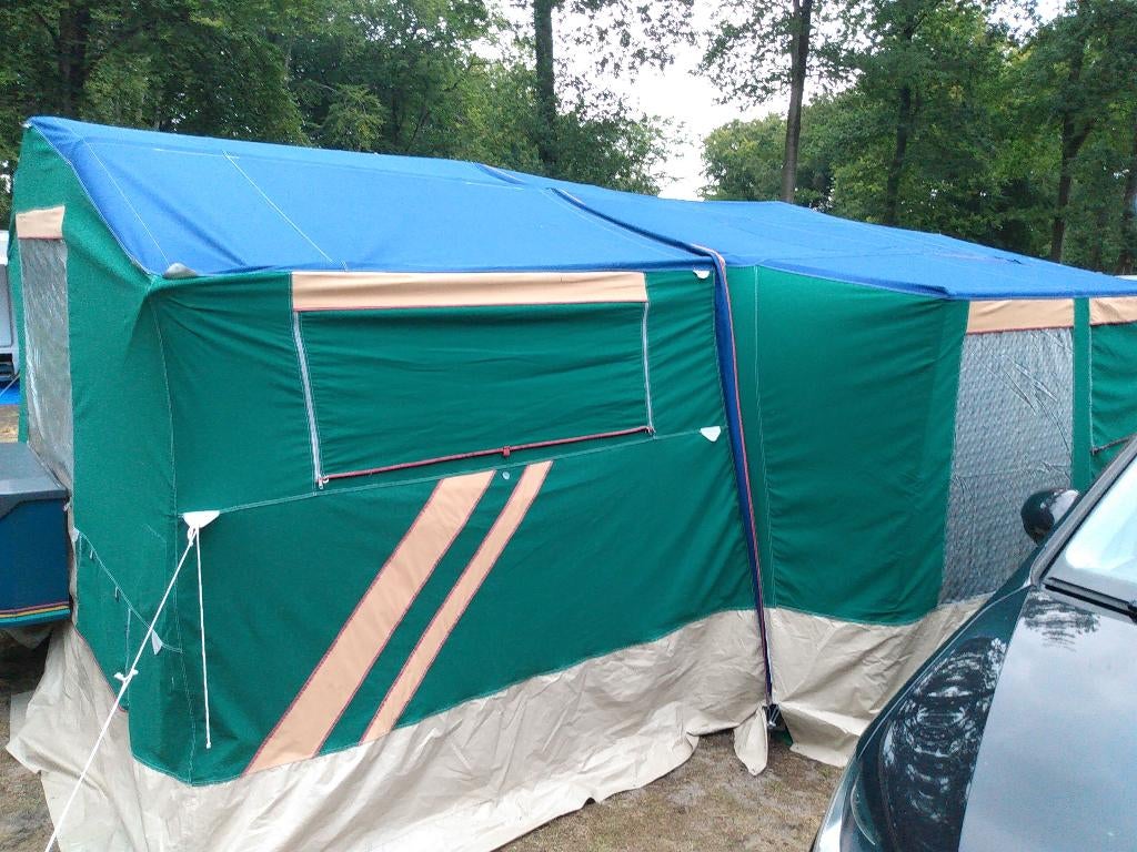 Vouwwagen Raclet Rosas, Caravanes & Camping, Caravanes pliantes, Jusqu'à 4, Présent, Raclet, Vert