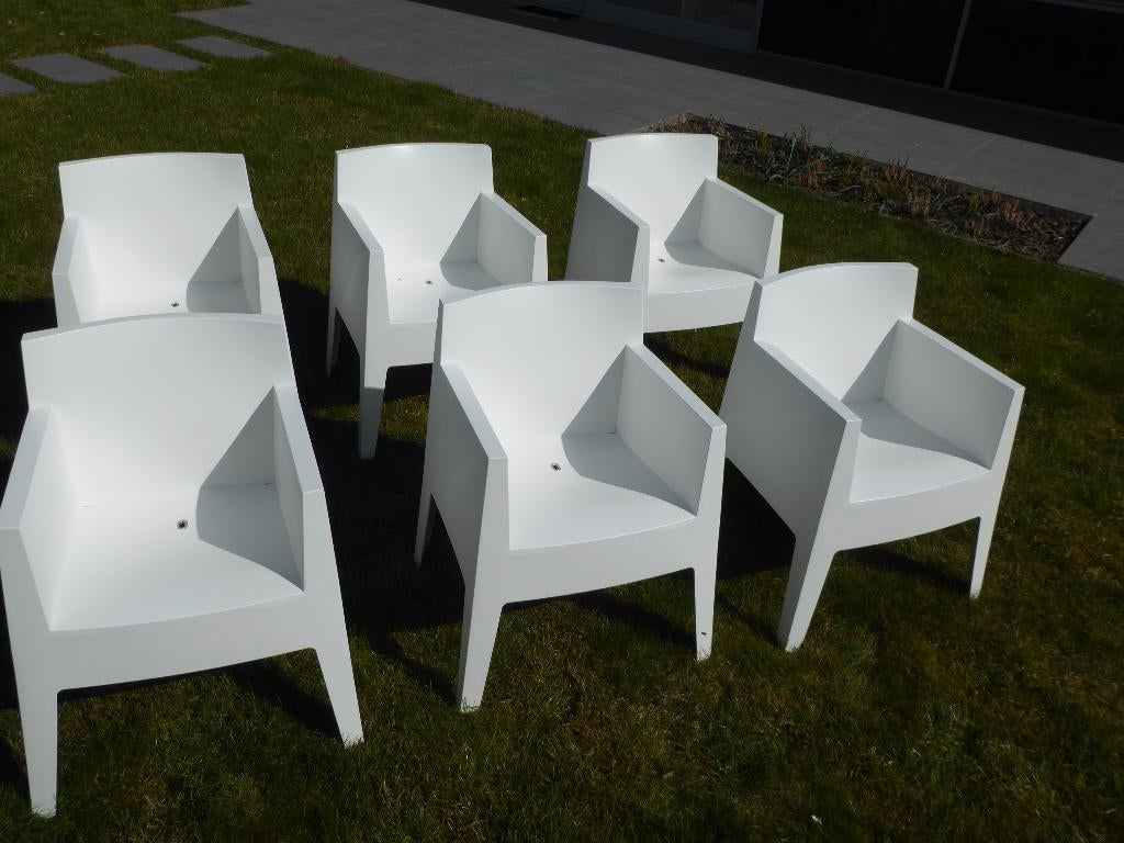6 stoelen Toy Driade van Philippe Starck, Ophalen, Zo goed als nieuw