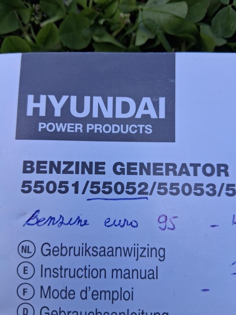 Generator Hyundai 55052, Ophalen