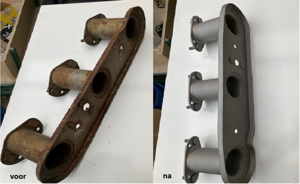 zandstralen van metalen onderdelen, Auto diversen, Overige Auto diversen, Ophalen