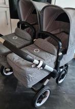 Bugaboo donkey 3 Duo Twin Melange Gray +2x maxi Cosi, Ophalen, Zo goed als nieuw
