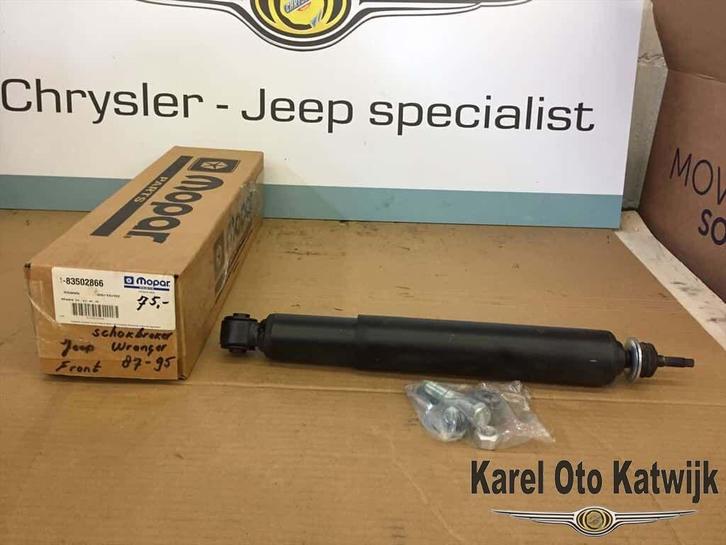 Schokbreker Jeep Wrangler Front 1987-1995, Auto-onderdelen, Ophanging en Onderstel, Jeep, Nieuw, Ophalen of Verzenden