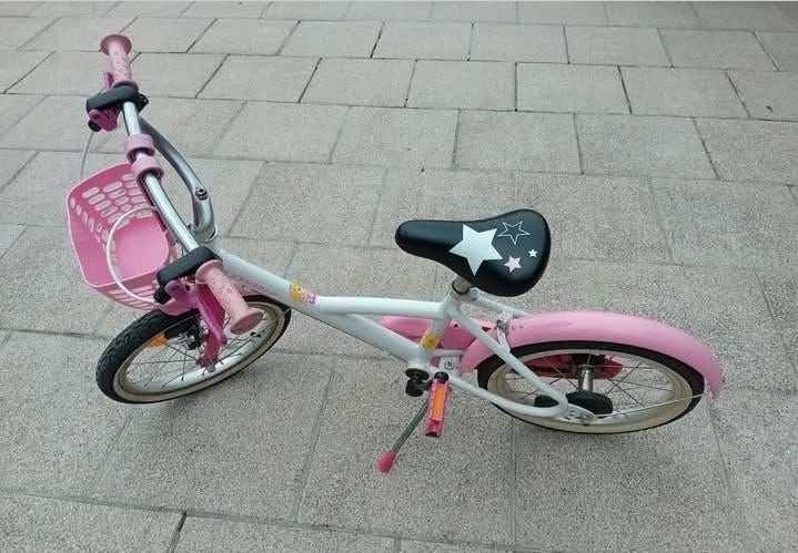 Vélo B Twin 16 pouces, Enlèvement