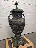 GROTE OUDERE BRONZEN TUINVAAS 1,30 M H, OOK ANDERE KOOPJE!!!, Tuin en Terras, Ophalen of Verzenden