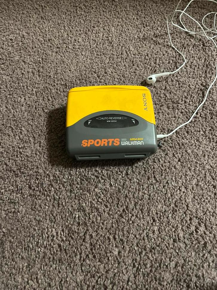 Sony Sports Walkman WM-SX34 – Auto Reverse Mega Bass Vintage, Audio, Tv en Foto, Walkmans, Discmans en Minidiscspelers, Walkman