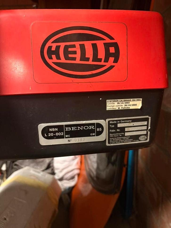 Appareil réglage phare HELLA, Autos : Divers, Garages