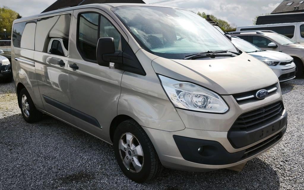 🆕EXP•FORD TRANSIT CUSTOM_2.0TDCI(131CH)_2017💢EUR.6B_9 PL💢, Achat, Euro 6, Entreprise, Boîte manuelle