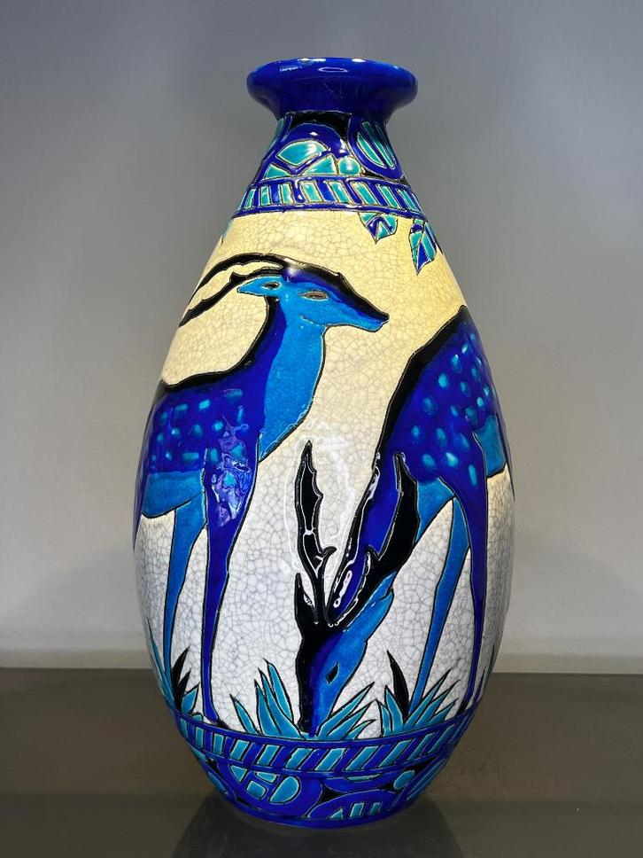 Charles Catteau Keramis Boch, Antiquités & Art, Antiquités | Vases, Enlèvement ou Envoi