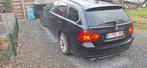 BMW 320 Diesel Automatique E91, Autos, BMW, Cuir, Euro 5, Noir, 5 portes