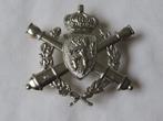 Mutskenteken Veldartillerieschool , kleur zilver, Ophalen of Verzenden, Landmacht, Embleem of Badge