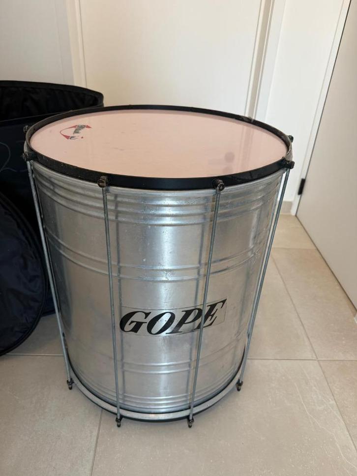 Surdo 20" - Gope - Alu - S23, Muziek en Instrumenten, Percussie, Gebruikt, Trommel, Ophalen