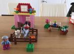 Duplo 10500+10591 paardenstal en eenden, Kinderen en Baby's, Complete set, Duplo, Ophalen of Verzenden, Zo goed als nieuw