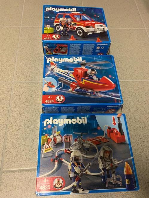 Lot Playmobil pompier, Kinderen en Baby's, Speelgoed | Playmobil, Zo goed als nieuw, Complete set, Ophalen