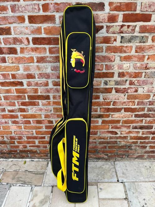 FTM foudraal 135 cm - 3 vakken + 2 kleine zijvakken, Watersport en Boten, Hengelsport | Algemeen, Zo goed als nieuw, Koffer of Tas