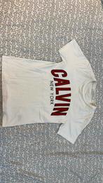 Calvin Klein Jeans T-shirt, Calvin Klein, Wit, Ophalen of Verzenden, Zo goed als nieuw