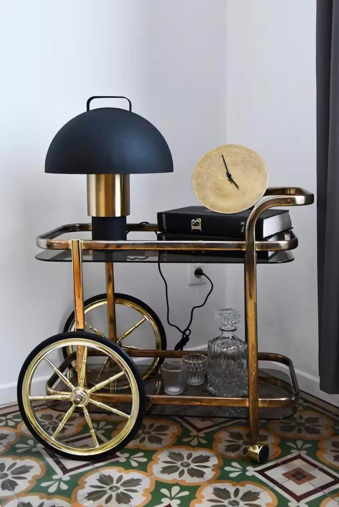 Desserte / chariot de bar vintage – années 60/70, Maison & Meubles, Accessoires pour la Maison | Autre, Utilisé, Enlèvement