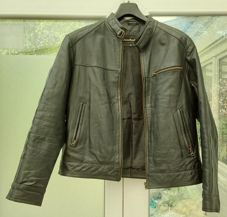Lederen motovest, Motoren, Kleding | Motorkleding, Jas | leer, Heren, Nieuw zonder kaartje, Ophalen