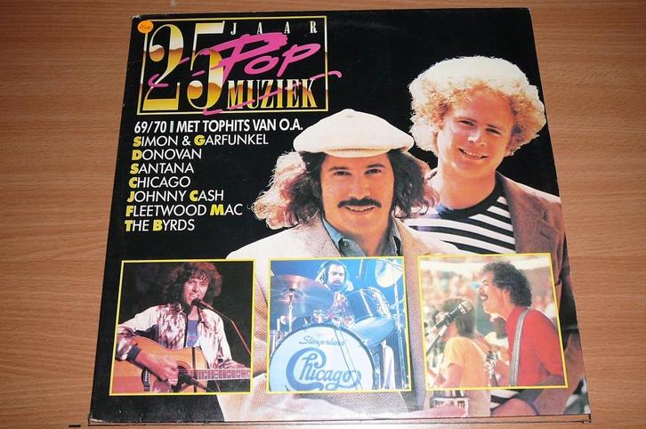 Lp's   25 Jaar  Popmuziek :  1969 - 1970  (16), Cd's en Dvd's, Vinyl | Pop, Ophalen of Verzenden