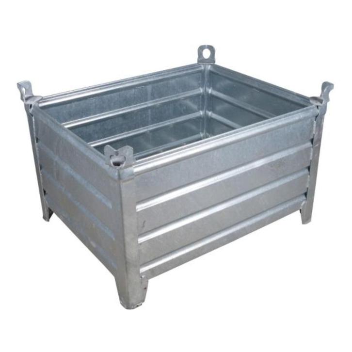 Stalen stapelbak/stapelkist/stapelbakken 100x80x50CM gebruik, Zakelijke goederen, Machines en Bouw | Metaalbewerking, Ophalen