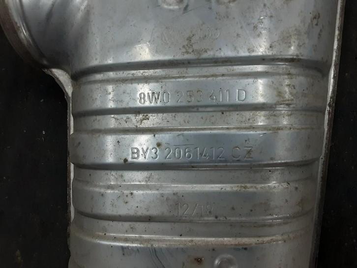 UITLAAT EINDDEMPER A5 Sportback (F5A / F5F) (8W0253411D), Auto-onderdelen, Uitlaatsystemen, Audi, Gebruikt