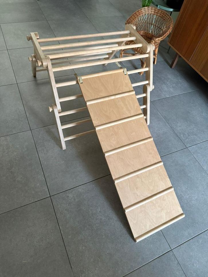 Ette Tete FIPITRI – Modulaire Klimdriehoek + Glij-klimplank, Kinderen en Baby's, Speelgoed | Overig, Zo goed als nieuw, Jongen of Meisje