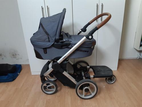 Wandelwagen mutsy evo, Kinderen en Baby's, Kinderwagens en Combinaties, Gebruikt, Combiwagen, Mutsy, Luchtbanden, Met autostoeltje